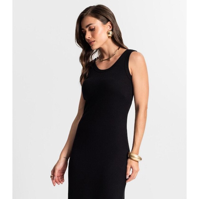 Vestido Endless Midi De Ribana Feminino