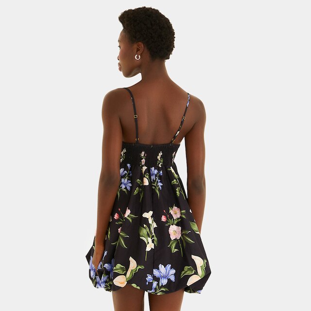 Vestido Farm Balonê Água de Flor