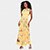 Vestido Farm Coquetel - Amarelo