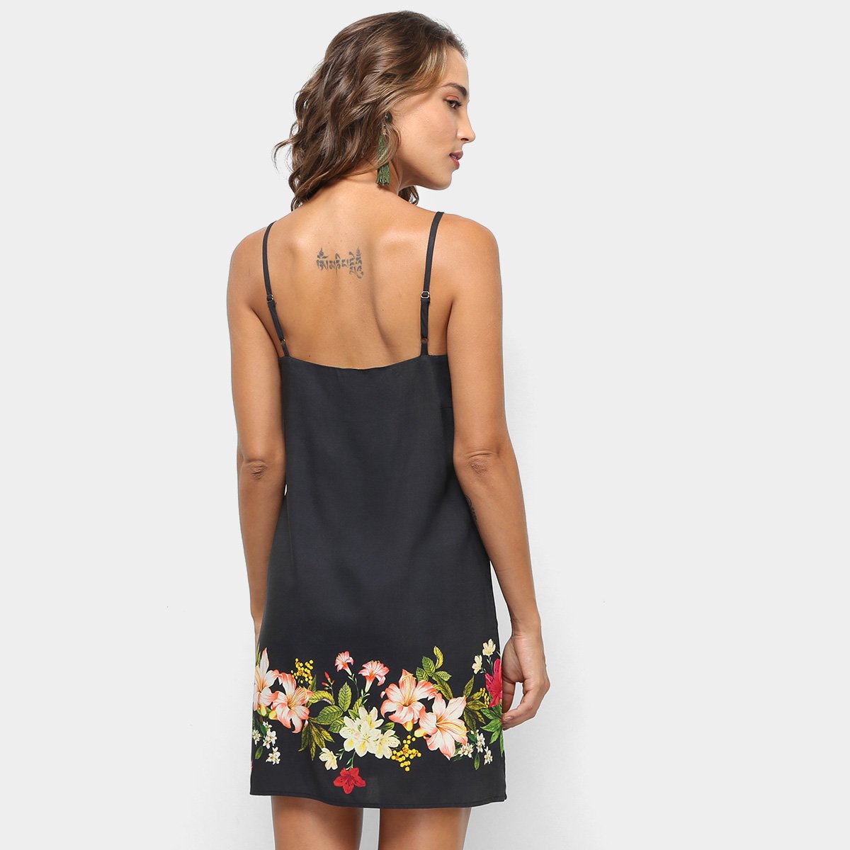 vestido floralia farm