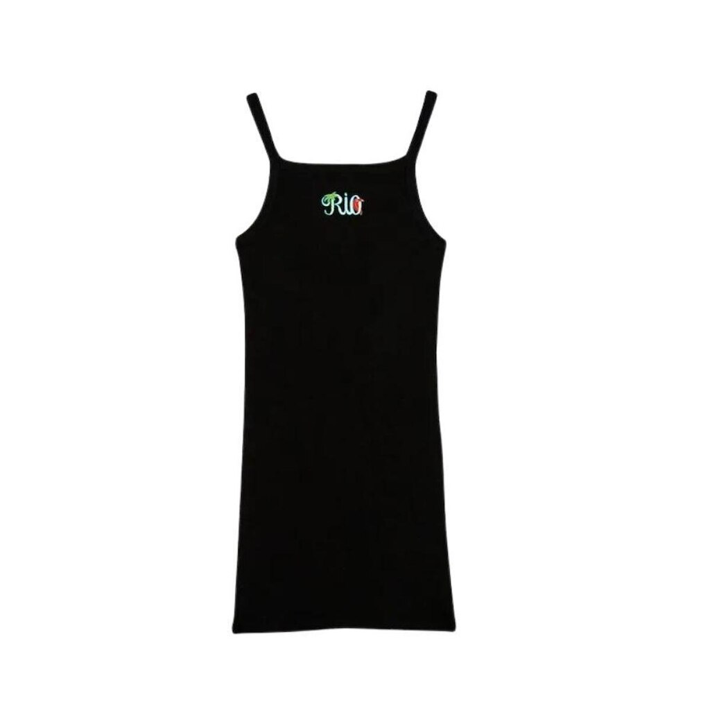 Vestido Farm Ribana Rio Bordado Preto