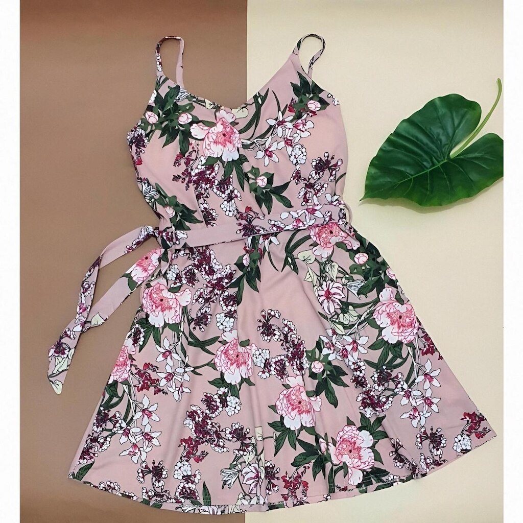 Vestido Floral com Bojo