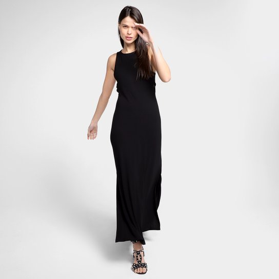 Vestido Forum Longo Vestido Forum Longo Fendas Zattini