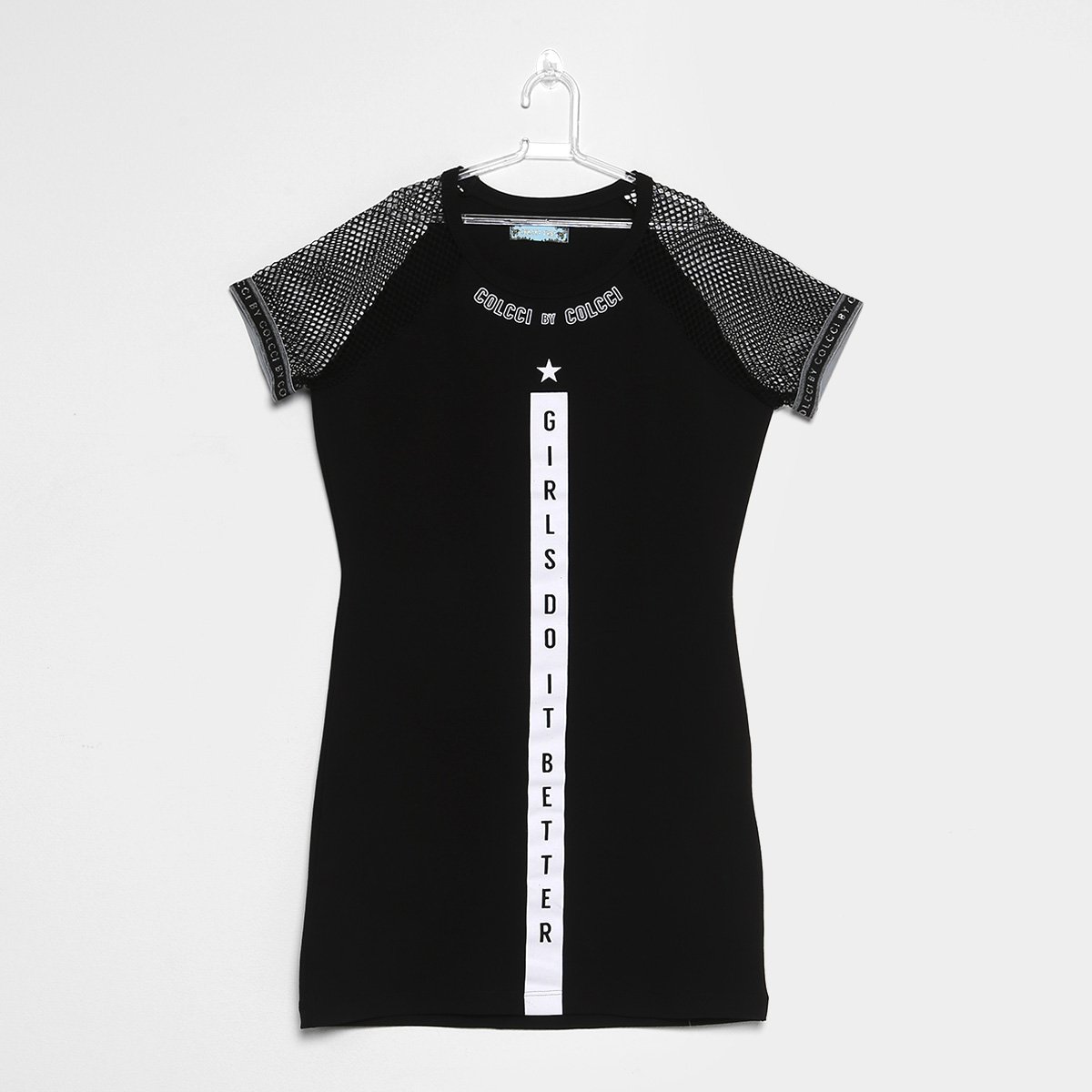 vestido colcci fun preto