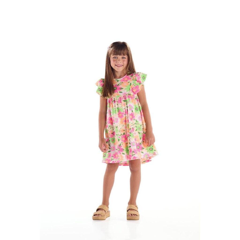 Vestido Infantil Cotton Quimby