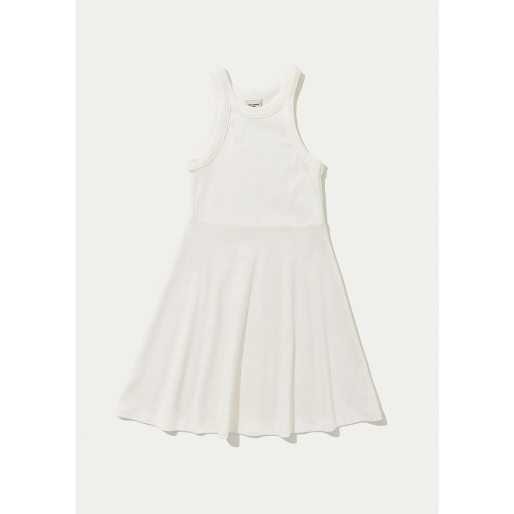 Vestido Infantil Curto Canelado