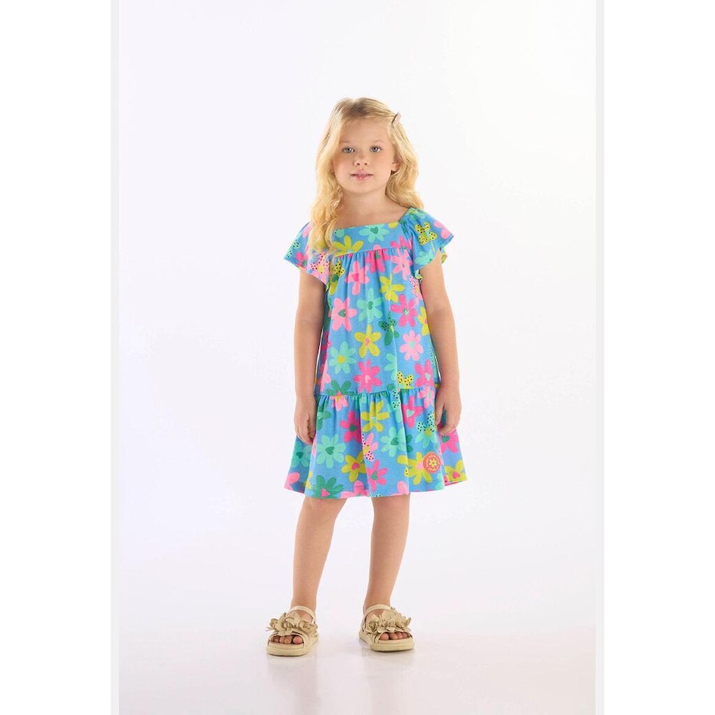 Vestido Infantil em Algodão Up Baby