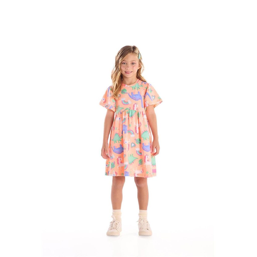 Vestido Infantil em Cotton Quimby