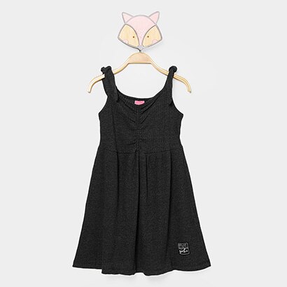 Vestido Infantil Kamylus Estampado - Feminino