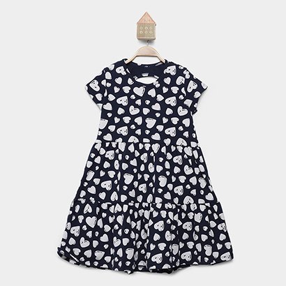 Vestido Infantil Kyly Estampado - Feminino