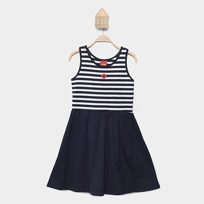 Vestido Infantil Kyly Estampado Menina - Feminino