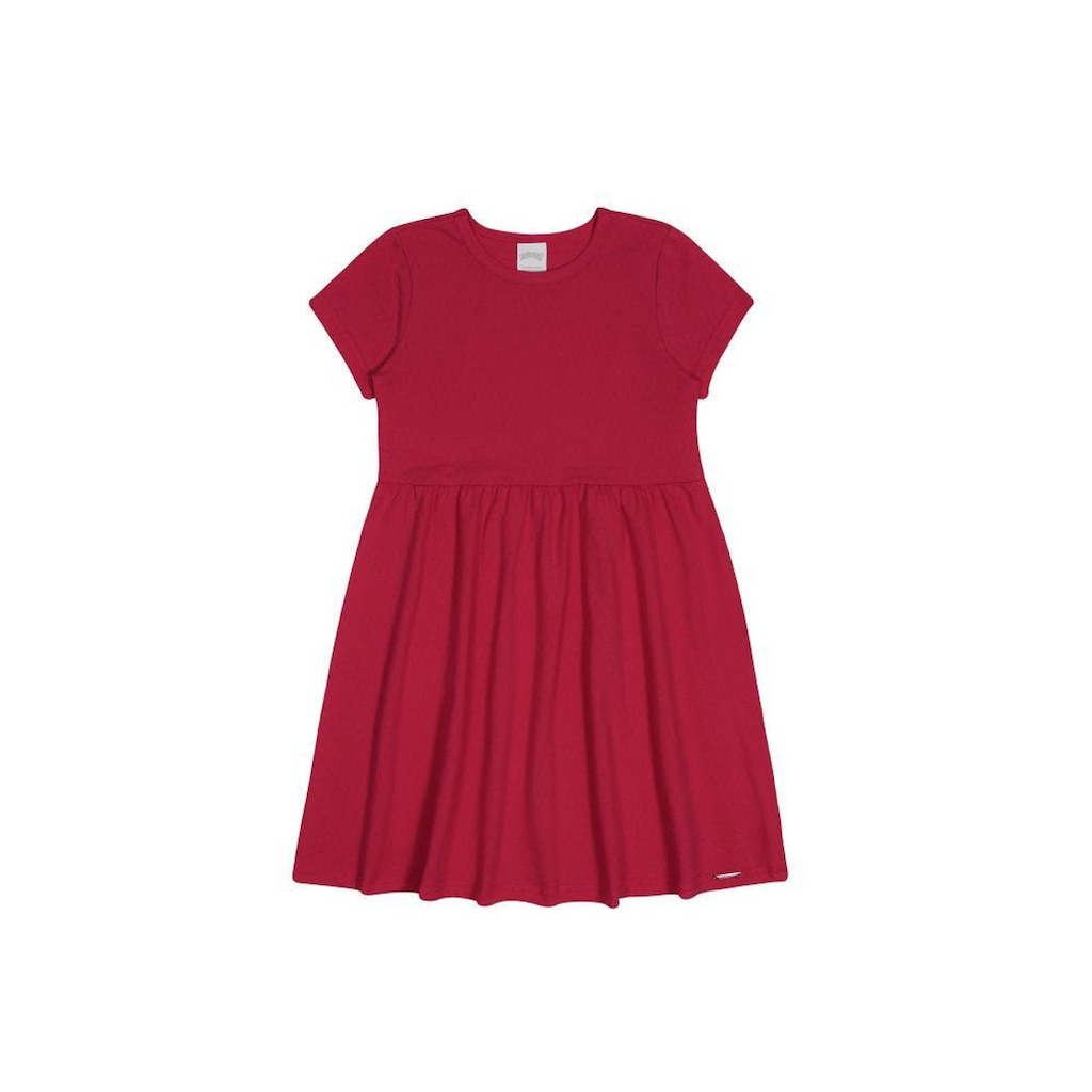 Vestido Infantil Malha Nikko Texturizada Alakazoo Ref. 00509
