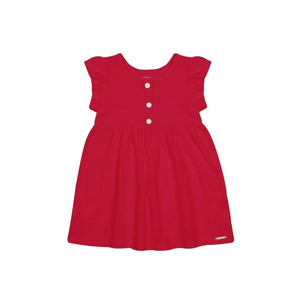 Vestido Infantil Malha Texturizada Alakazoo Ref. 46137