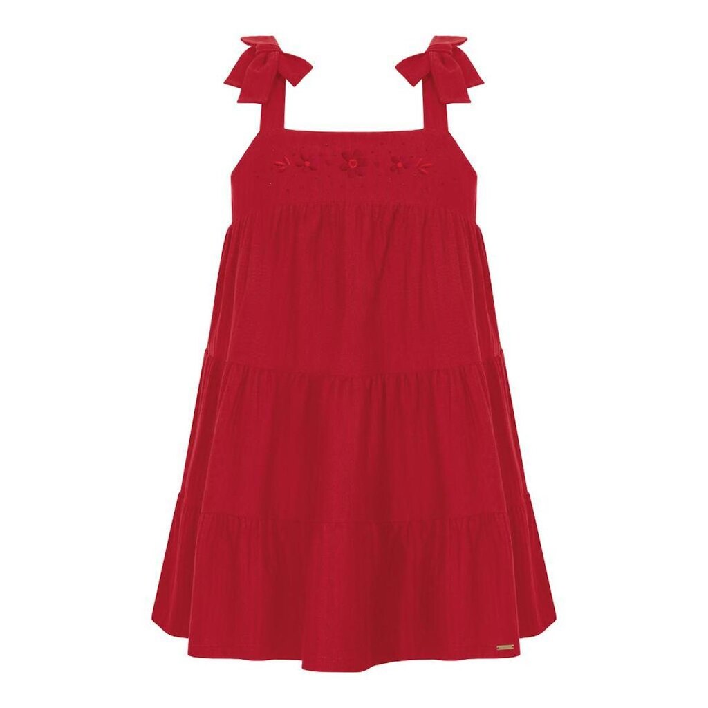 Vestido Infantil Menina Malha Amsterdan Alakazoo Ref. A5311