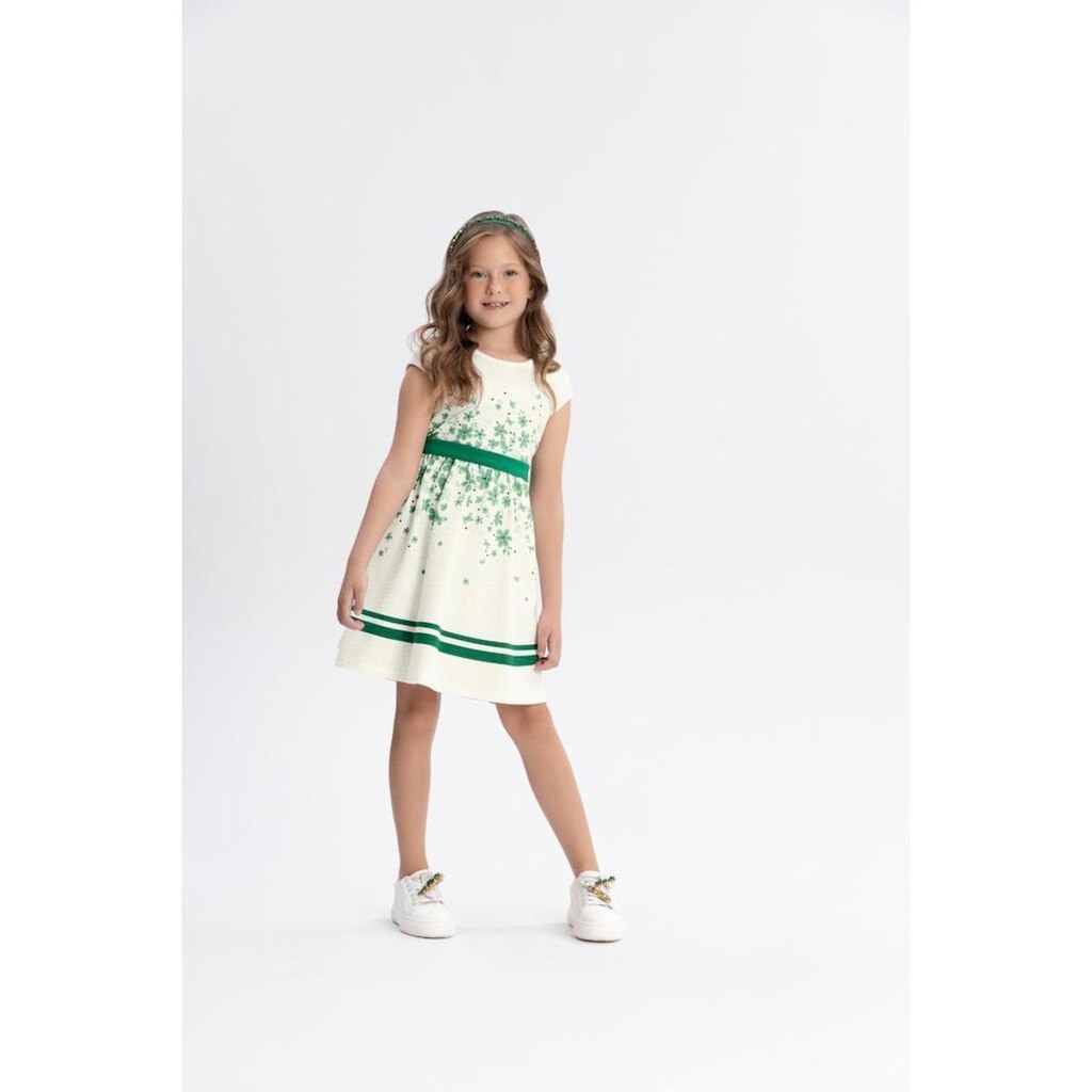Vestido Infantil Menina Malha Nikko Alakazoo Ref. A5310