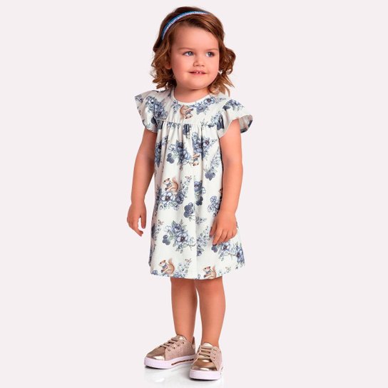 Vestido Infantil Milon Cotton Milon Zattini