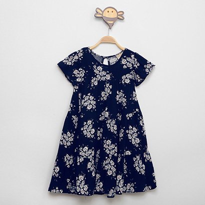 Vestido Infantil Milon Estampado - Feminino