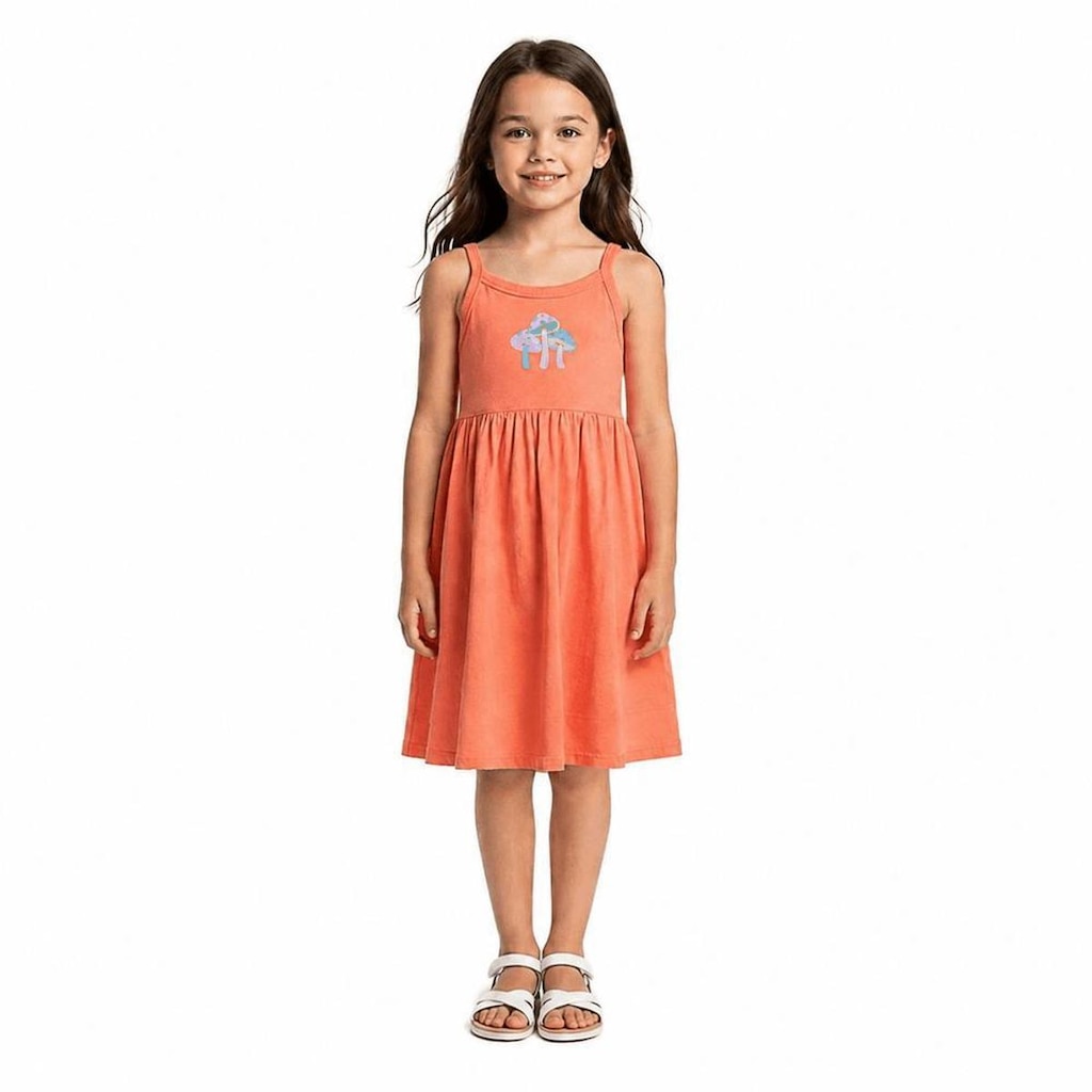 Vestido Infantil Para Brincar e Rolar Mangaba Alphabeto