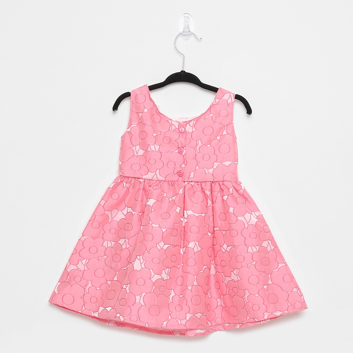vestido midi rodado infantil
