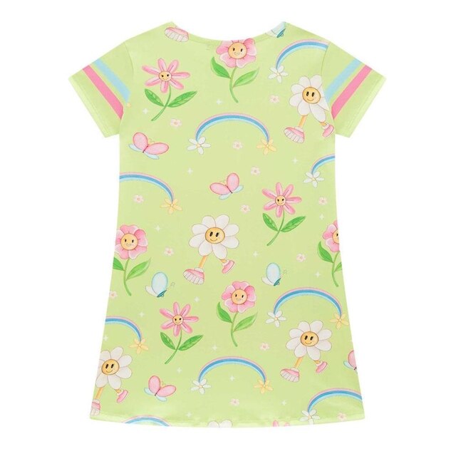 Vestido Infantil Ursinha Neo Fresh Happy VD Kukiê
