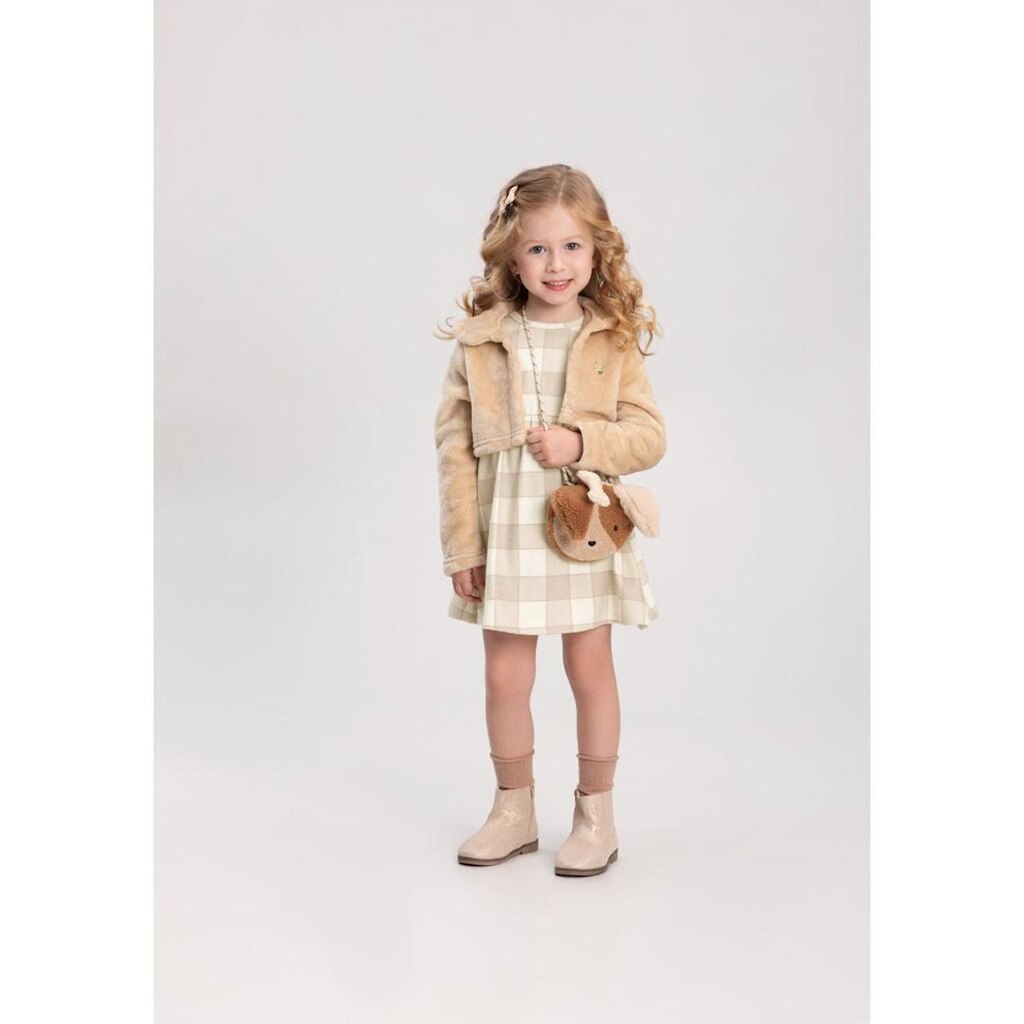Vestido Inverno com Bolero Malha Soft Alakazoo Ref. 065308