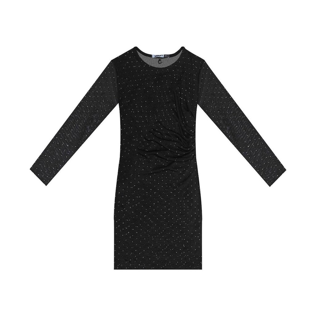 Vestido Juvenil Com Sobreposição Minty