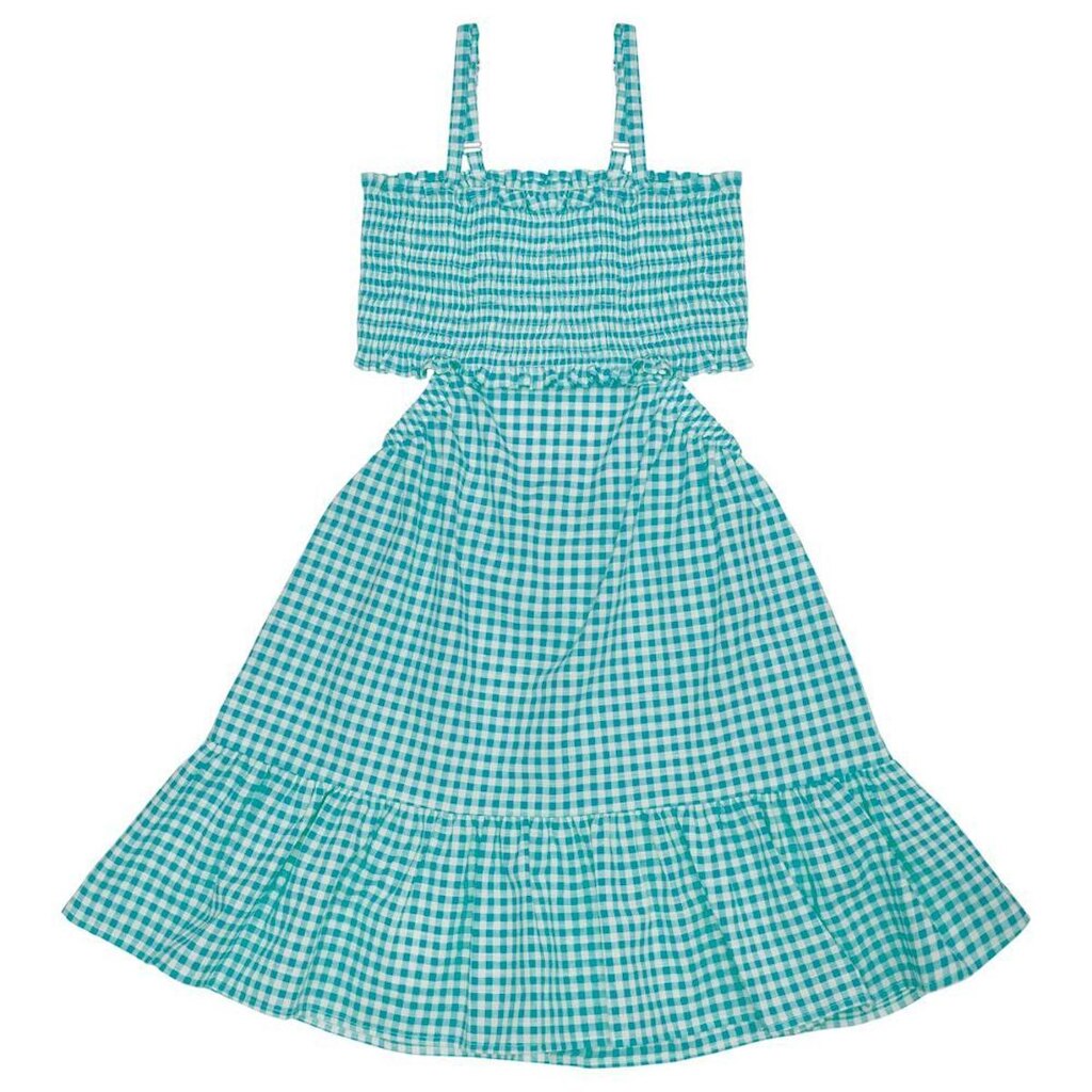Vestido Juvenil Look Jeans Elastéx Collor - LARANJA - 10