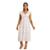 Vestido Longo Branco Vih Triny com Renda Boho Chic Premium - Branco