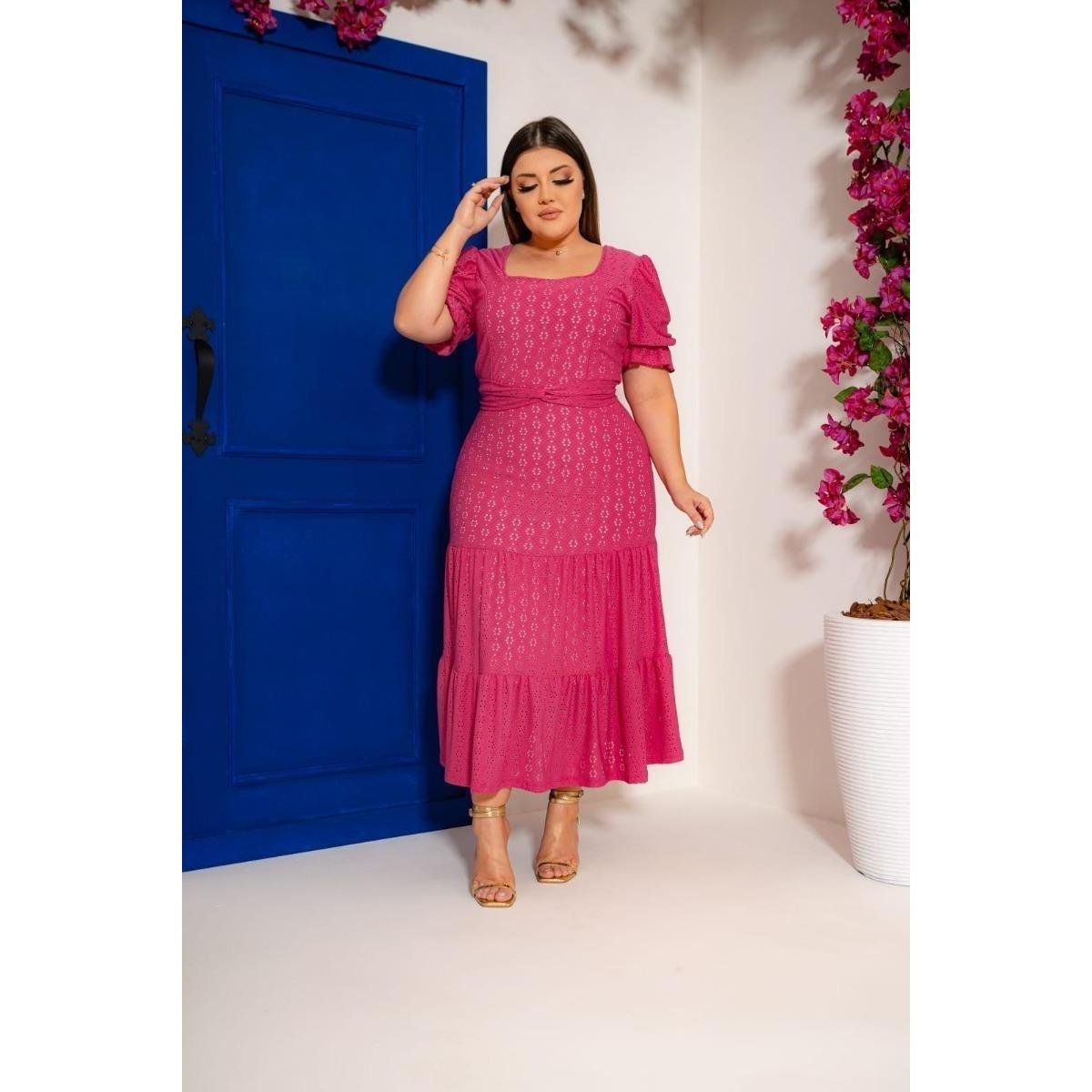Malha Lese Plus Size Vestido De Lese Para Festa Vestidos
