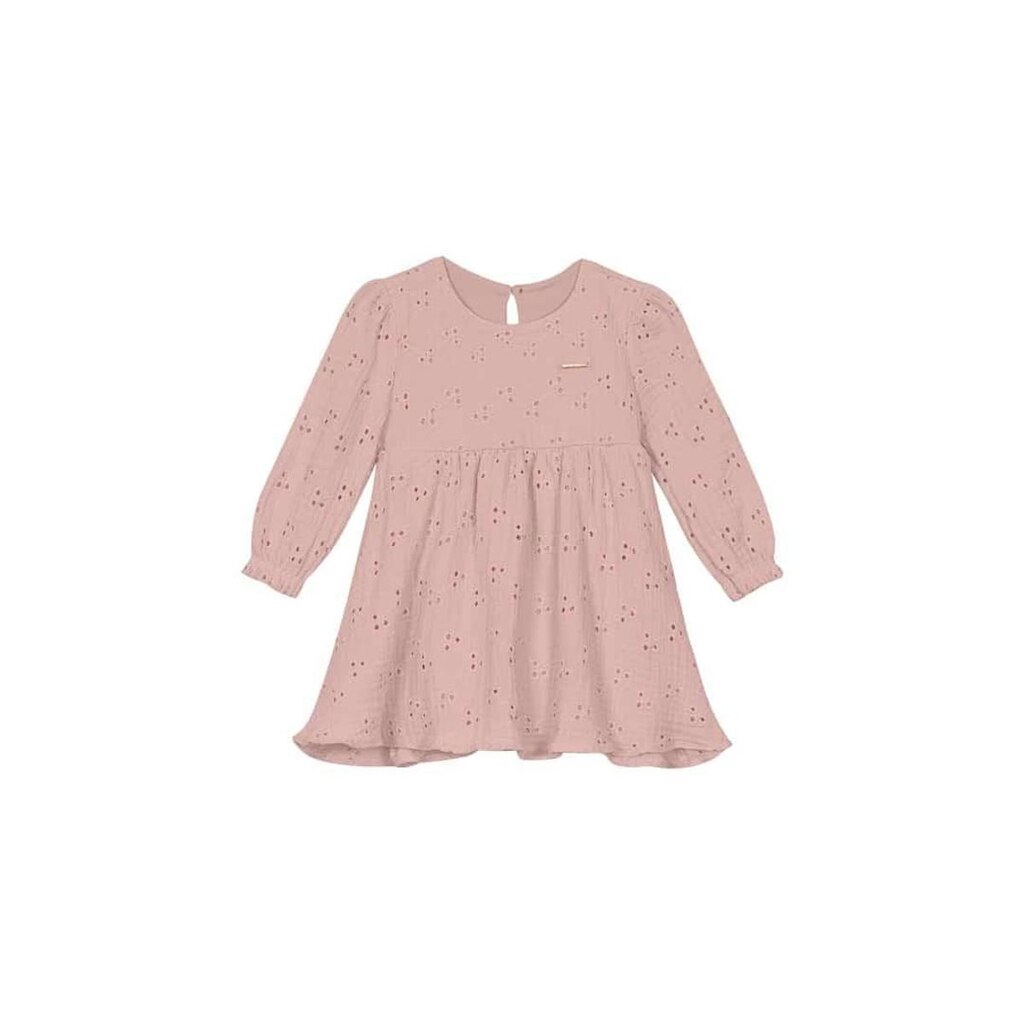 Vestido Manga Longa Em Laise Carinhoso