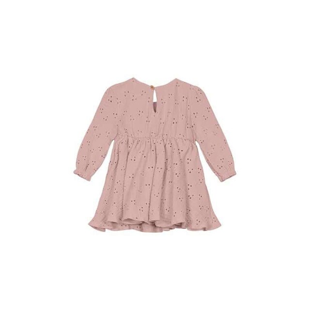 Vestido Manga Longa Em Laise Carinhoso