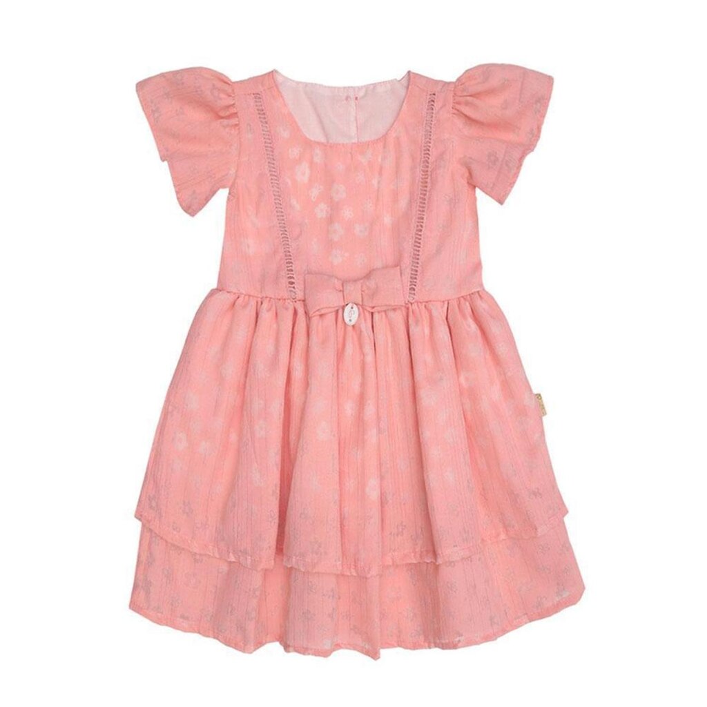 VESTIDO MENINA ROSA CHA PARAÍSO