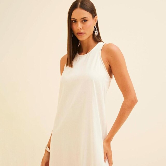 Vestido Mid Forum Confort Feminino