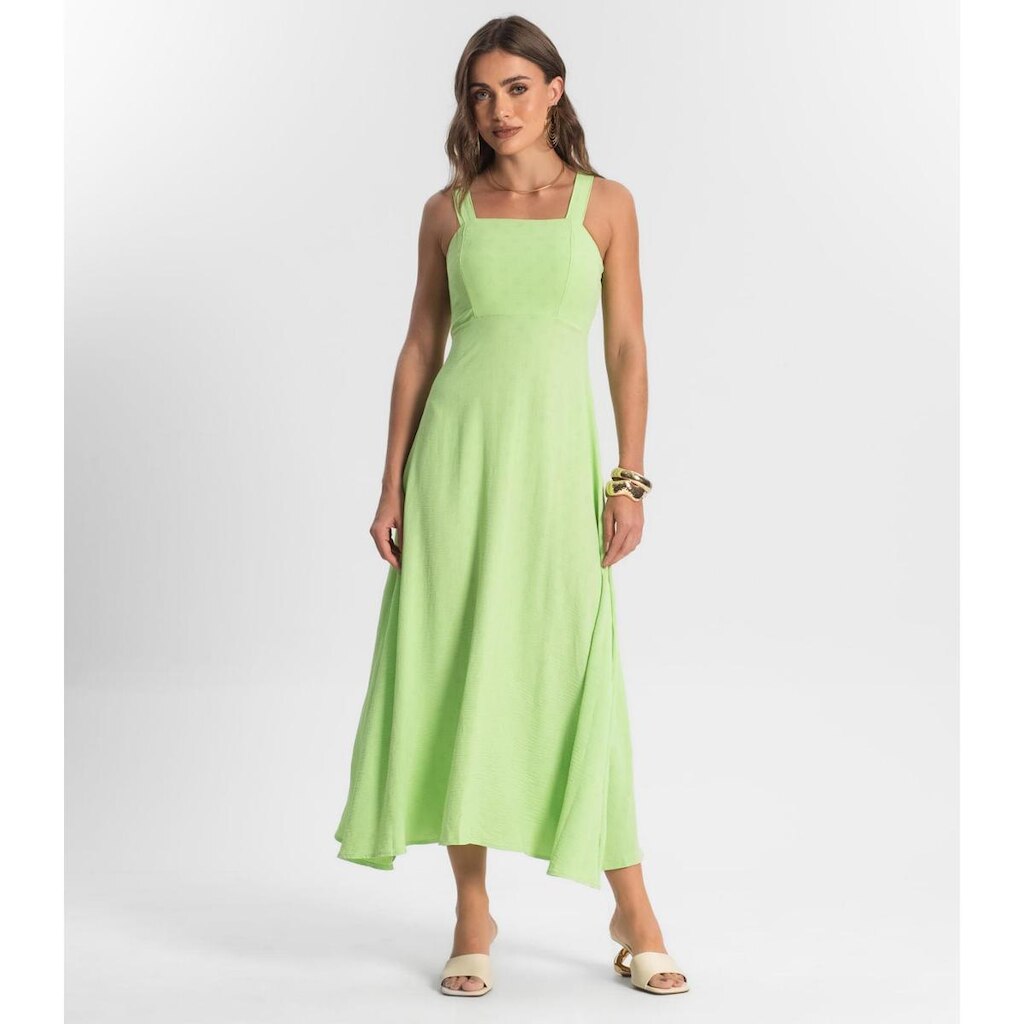 Vestido Midi De Alça Endless Verde