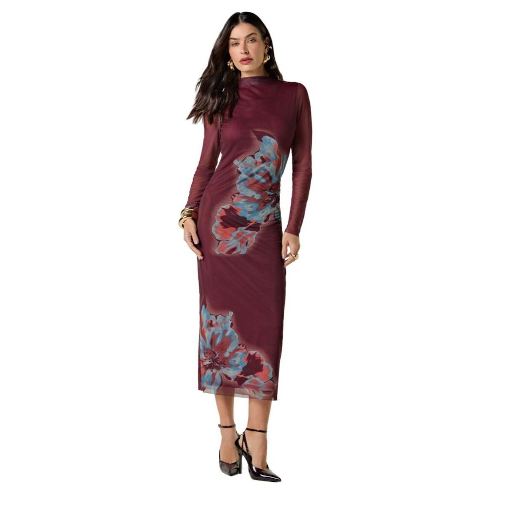 VESTIDO MIDI TULE FORMITZ FEMININO REF: FOR13911