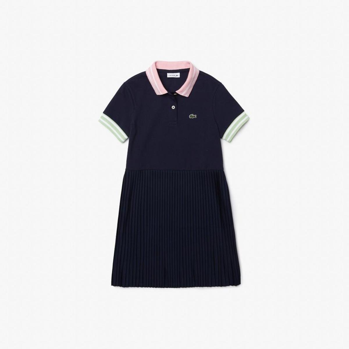 Vestido polo infantil Lacoste Feminino Zattini