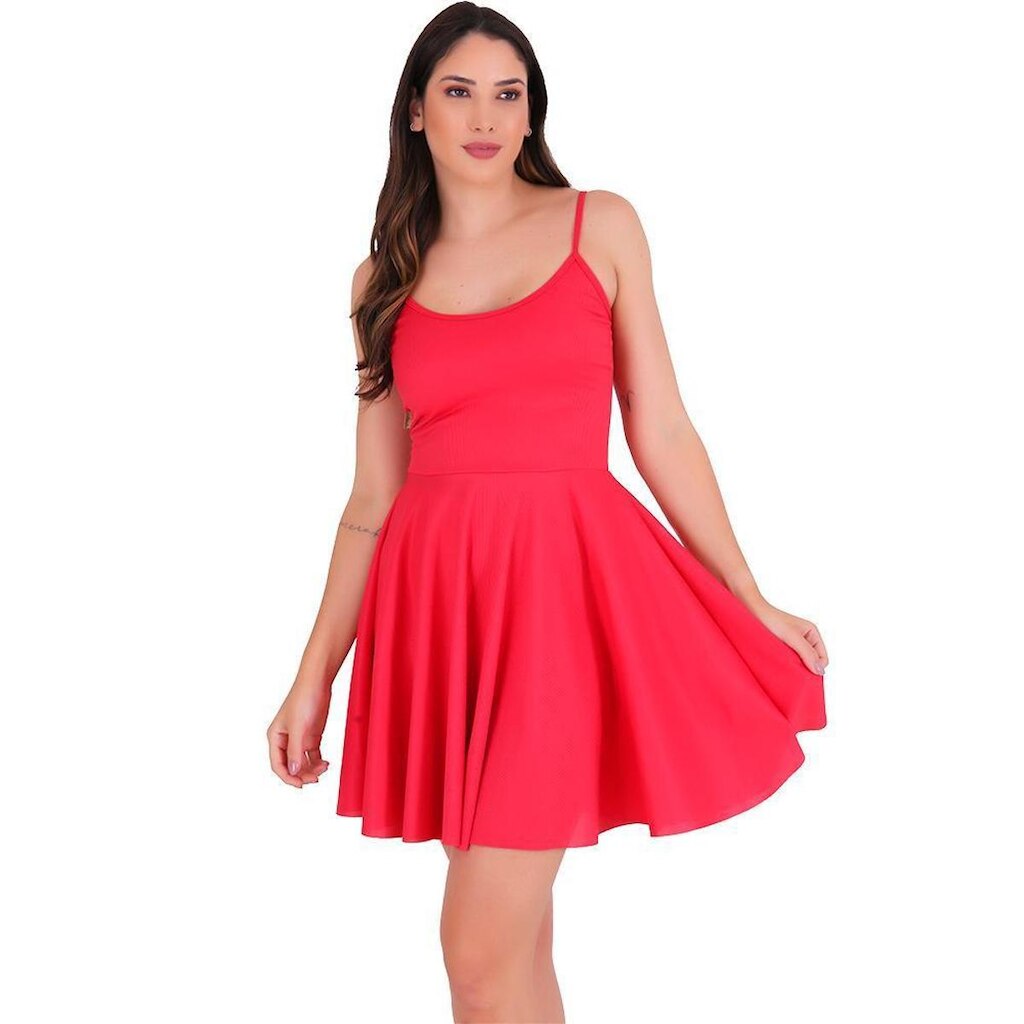 Vestido Ribana Godê Rodado