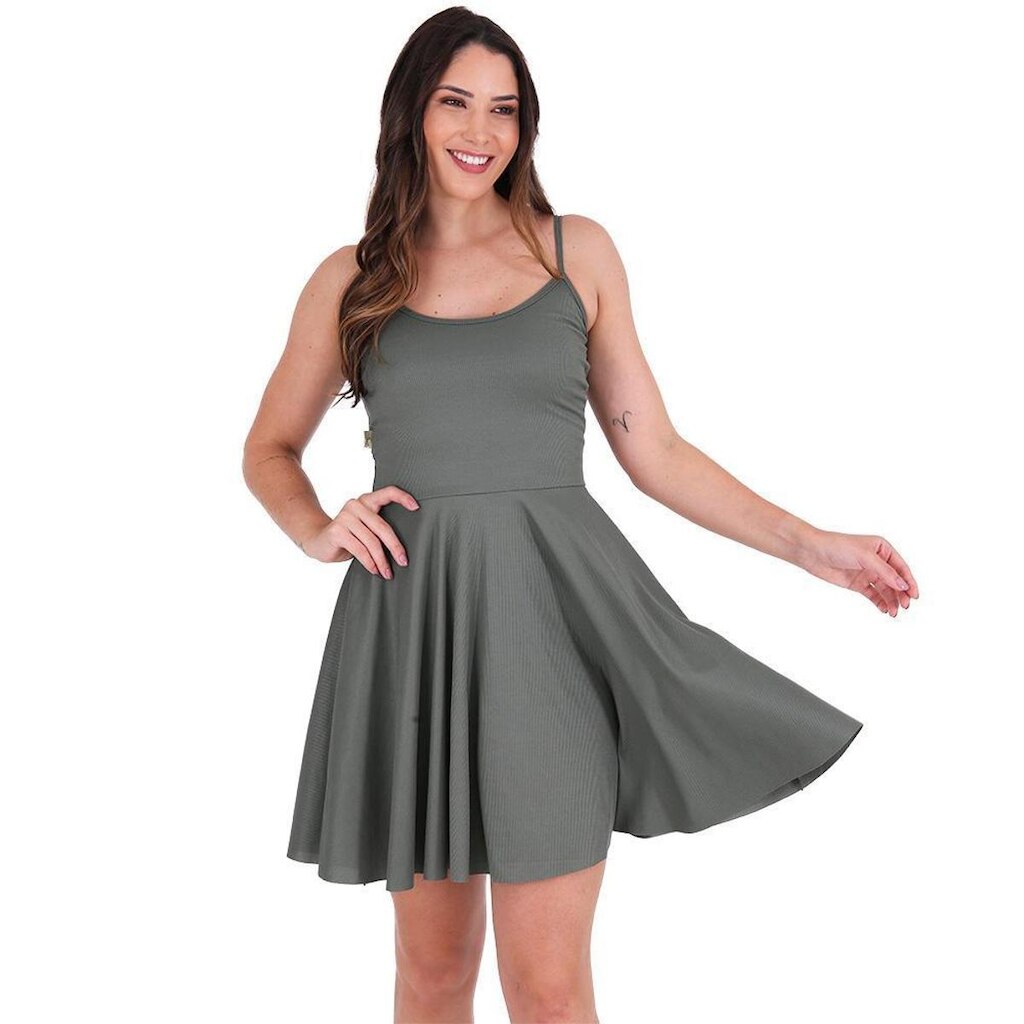 Vestido Ribana Godê Rodado