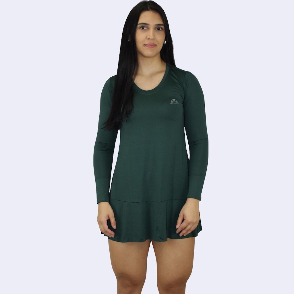 Vestido Saída de Praia Feminino Premium – Proteção Solar UV50 Fator 50 – Estilo e Verão