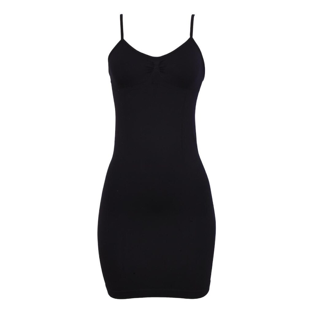 Vestido Segunda Pele Anágua Alça Fina Tubinho Feminina