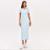 Vestido Super Mid Easy Lança Perfume Polo Feminino - Azul