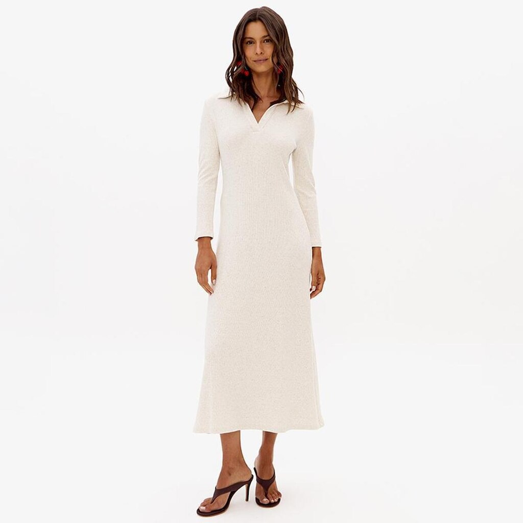 Vestido Super Midi Lança Perfume Cnl Feminino