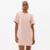 Vestido Tdress Lança Perfume Manga Curta Feminino - Rosa