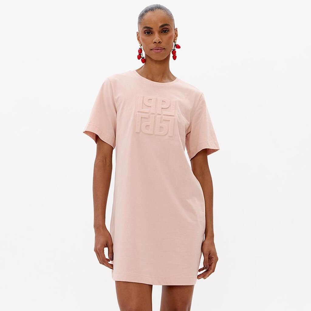 Vestido Tdress Lança Perfume Manga Curta Feminino