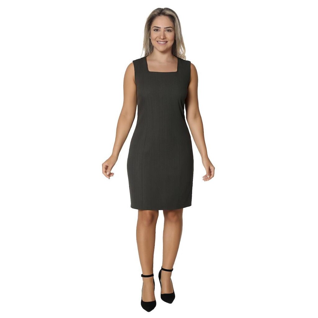 Vestido tubinho social - Vestido executiva