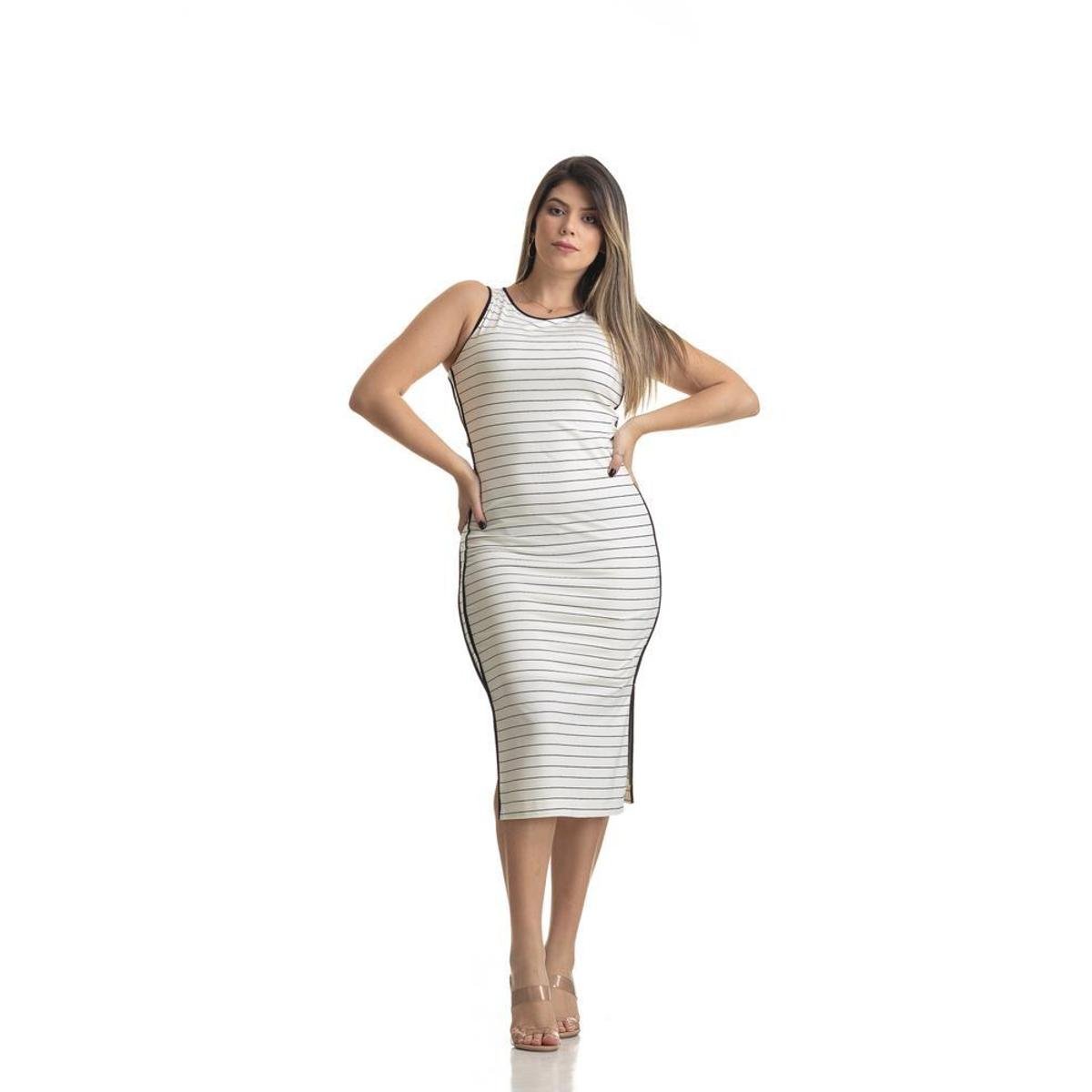 zattini vestido branco