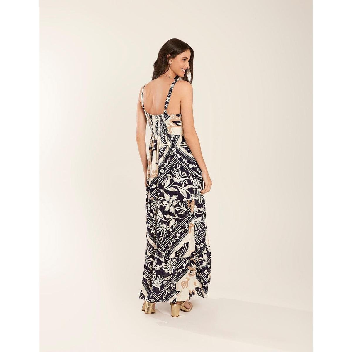 Vestido Zinzane Longo Estampado Ver Vestidos Da Zinzane Longos