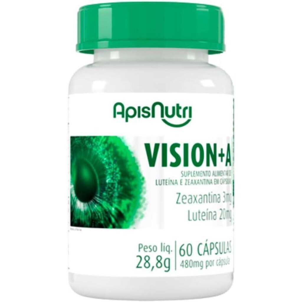 Vision + A Luteína 20mg  Zeaxantina 3mg (60 caps)