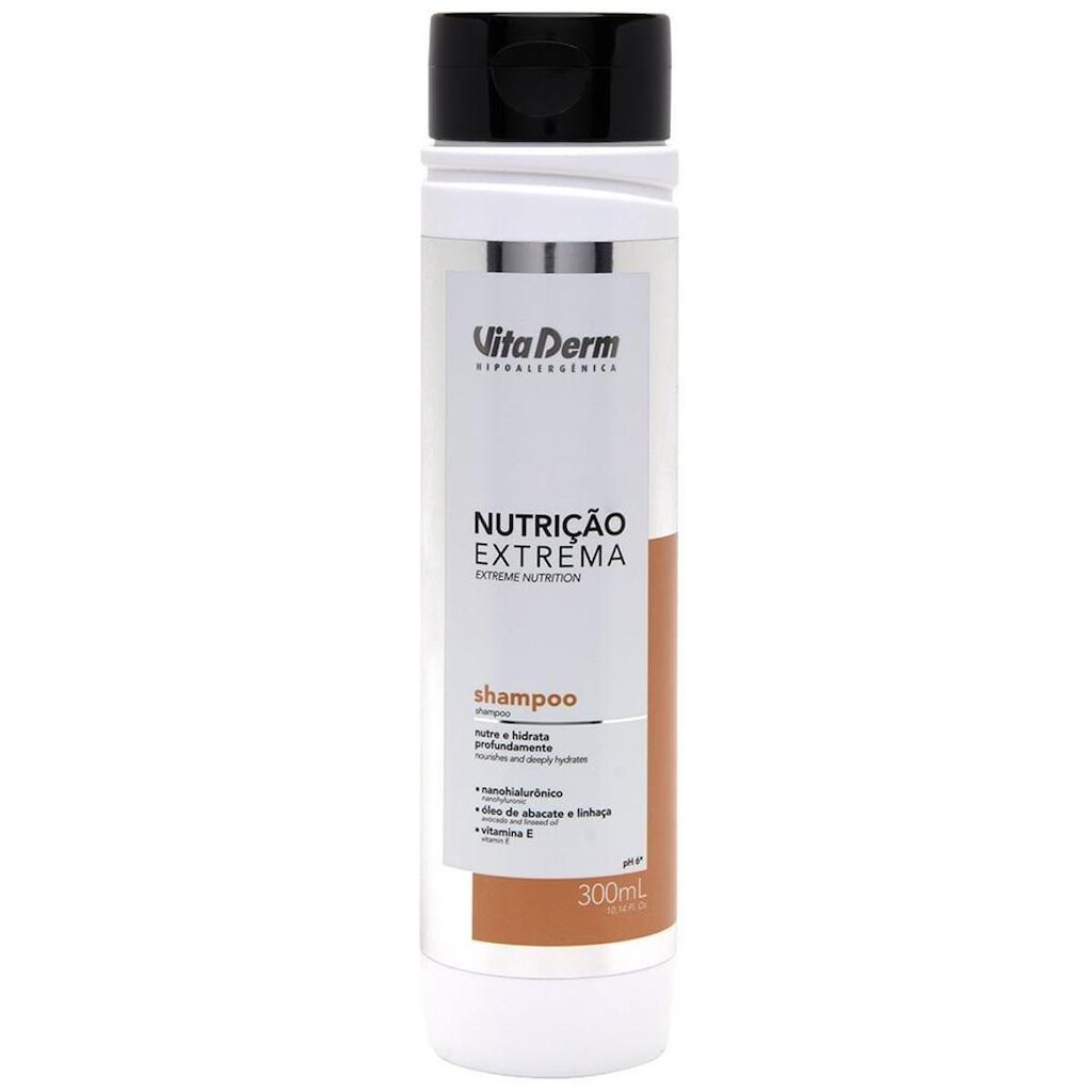 Vita Derm Nutrição Extrema Shampoo 300ml