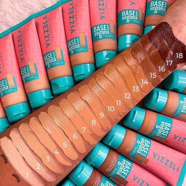 Vizzela Cosméticos 08 Base Líquida 30G